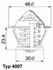 LOMBA 1000208309 Thermostat, coolant